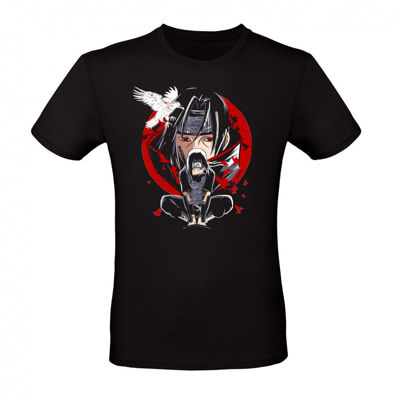 Itachi and Izumi Uchiha Tsukuyomi Naruto Shippuden Art als T-Shirt