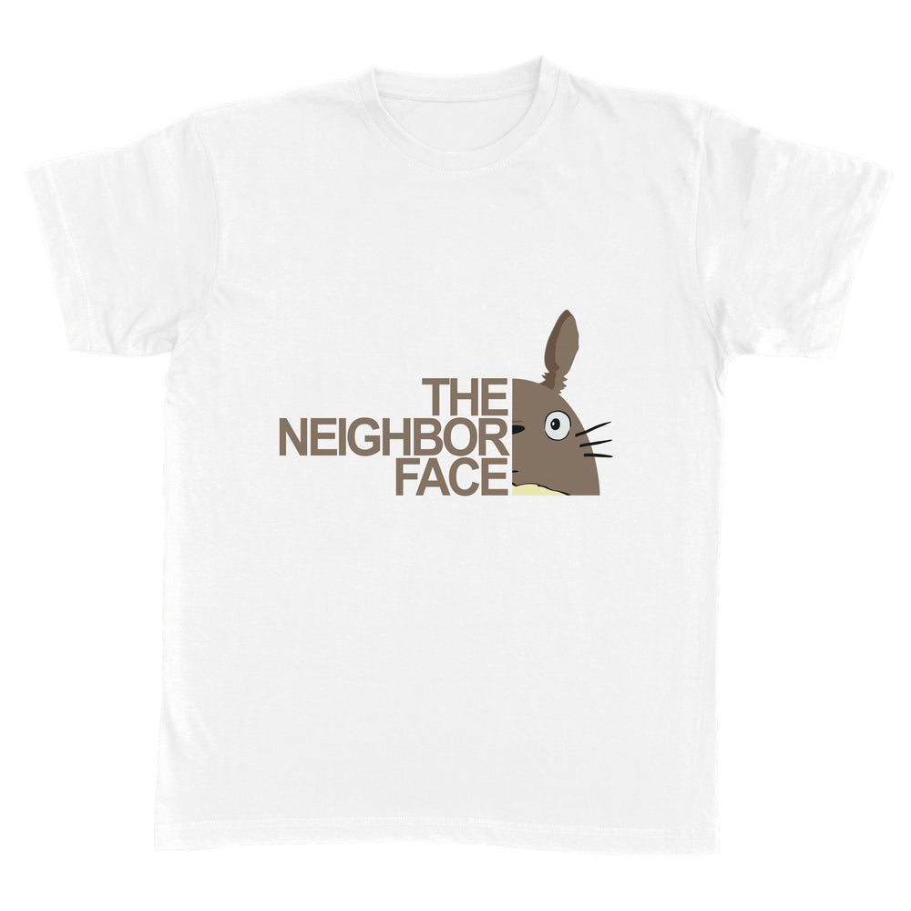The neighbor's face