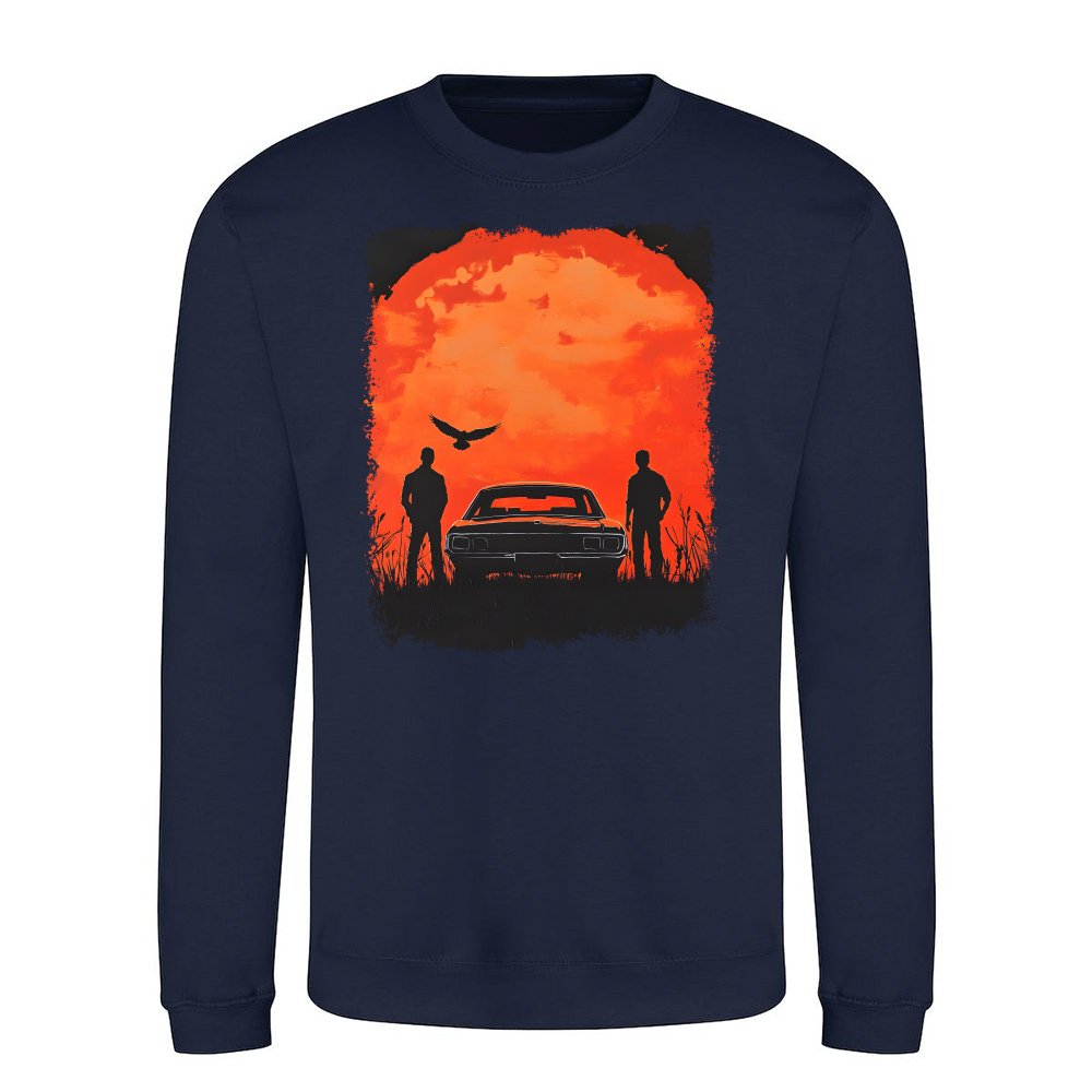 Car in the Sunset