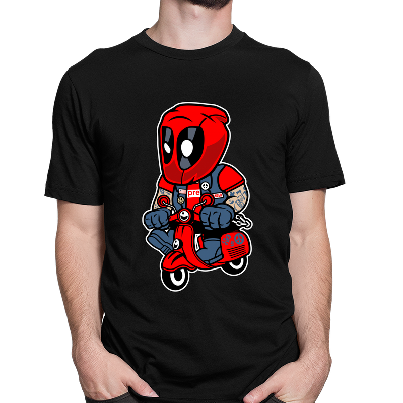 deadpool motorcycle als T-Shirt