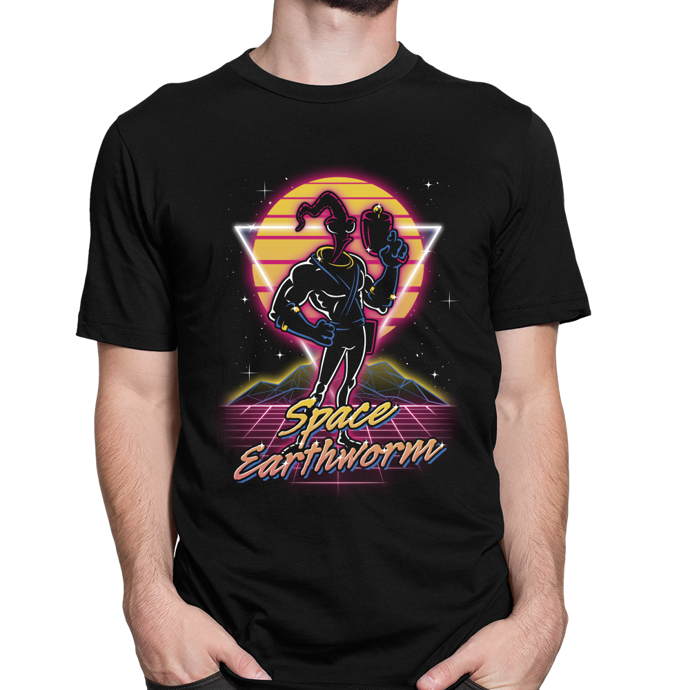 Retro Space Earthworm