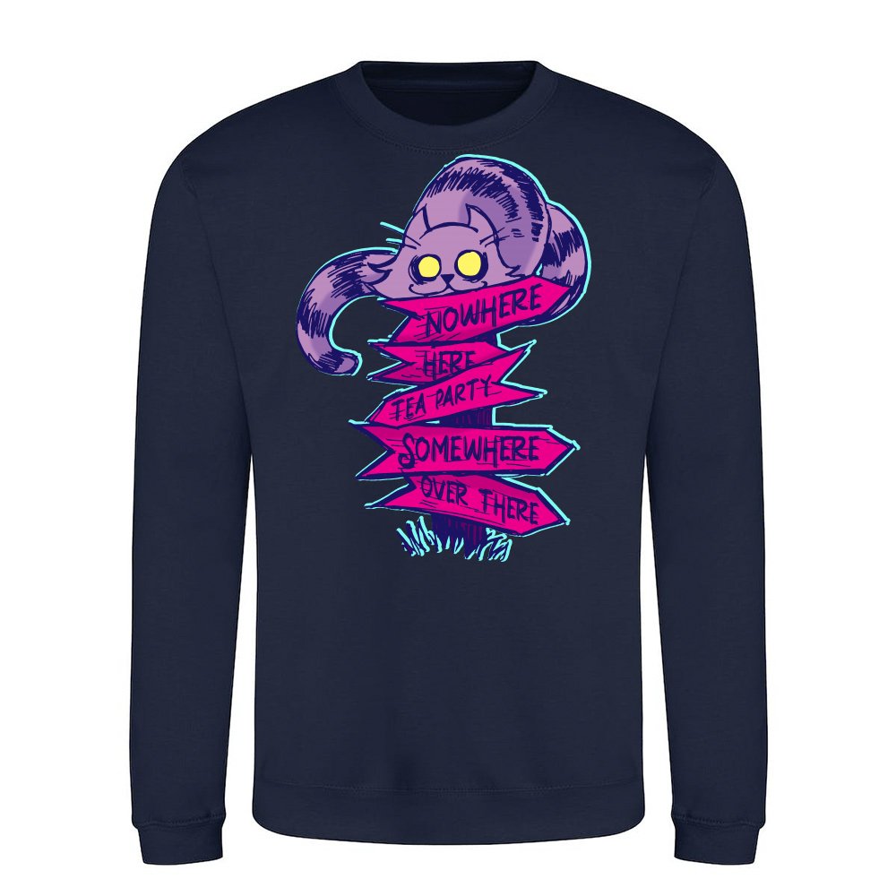Cheshire Cat Alice in Wonderland Maze Gothic Symbol