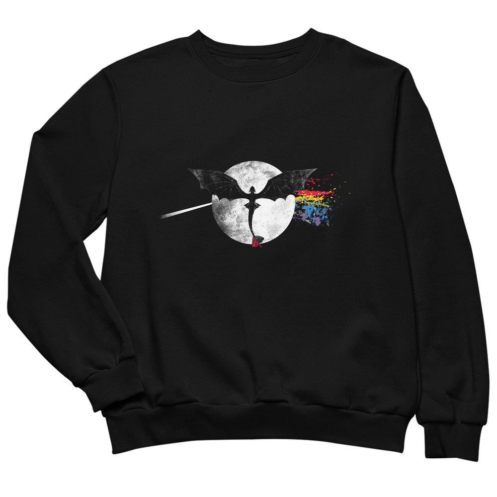 Dragon Side of the Moon Cute Funny Gift