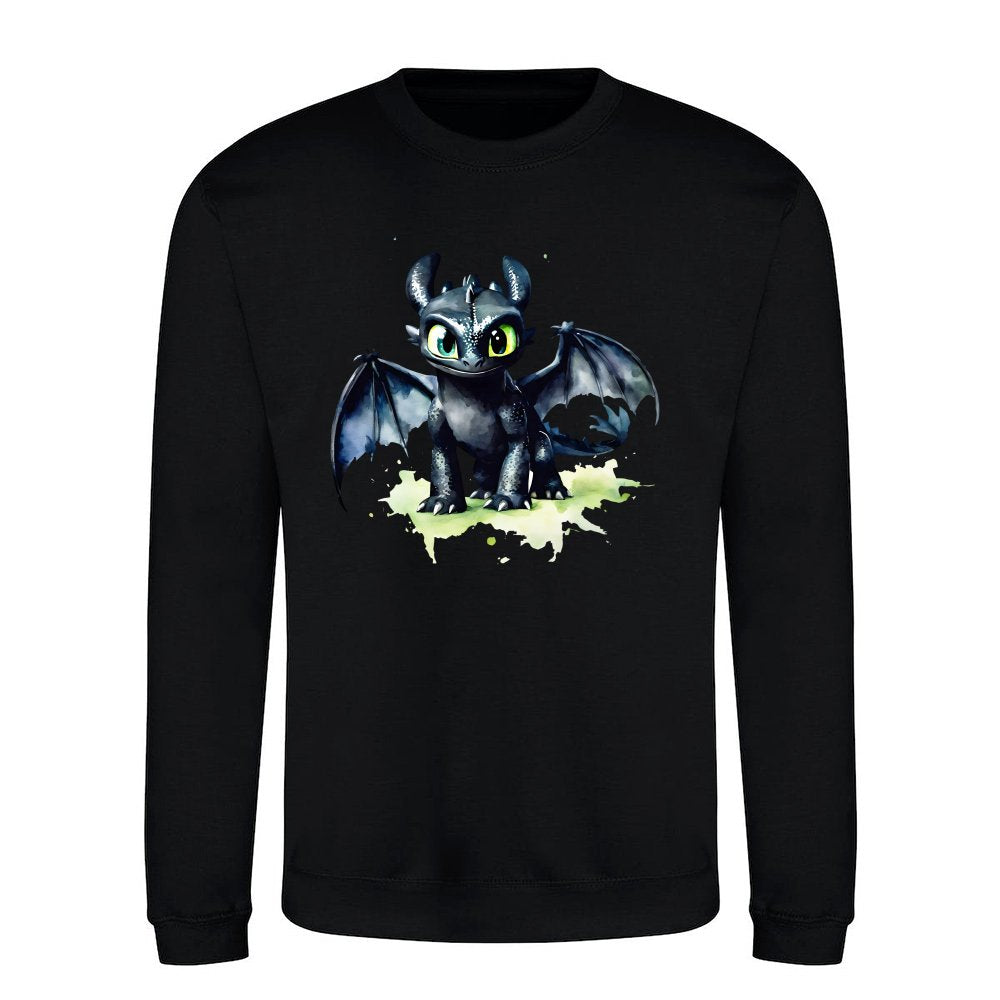 Niedlicher kleiner Drache, Aquarell