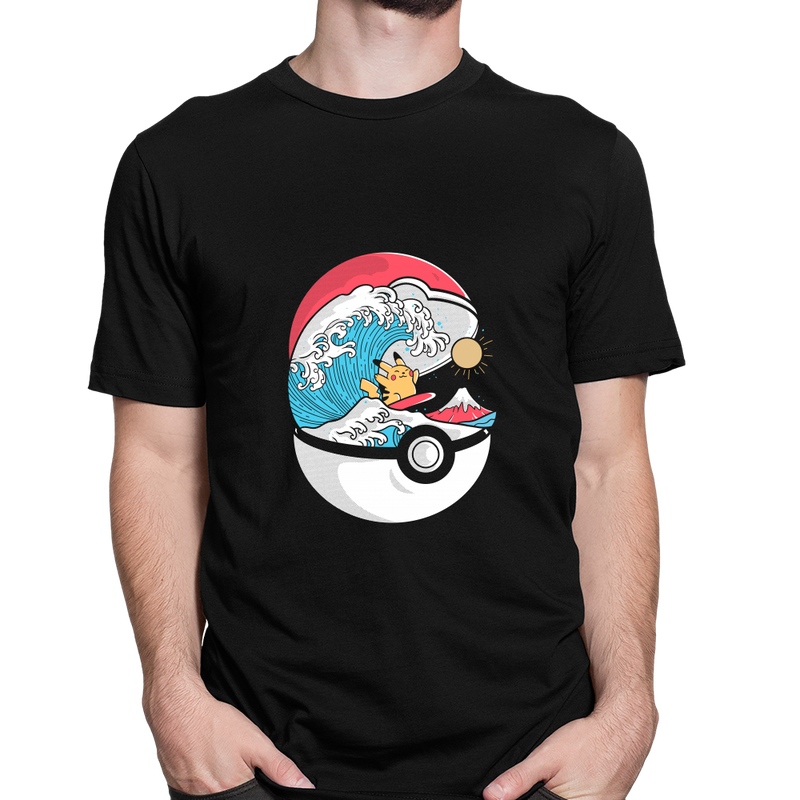 Poke Wave als T-Shirt