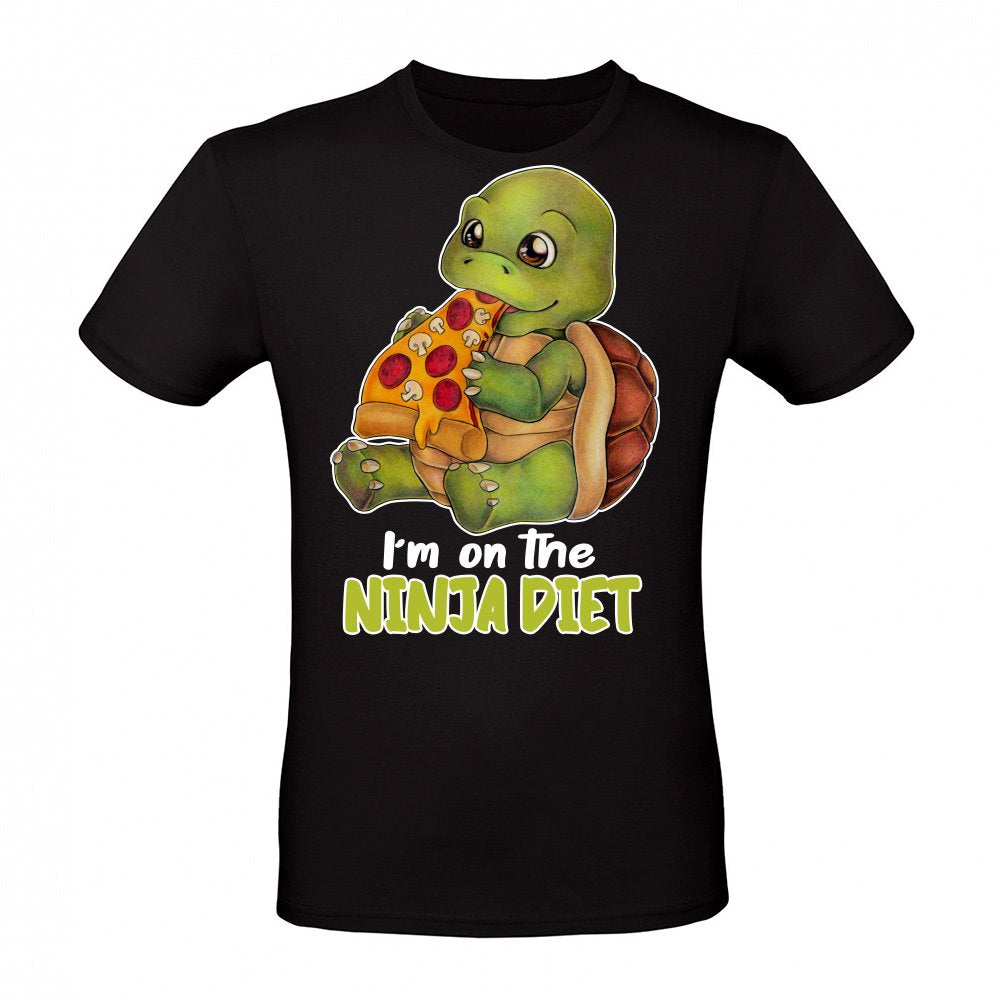 I'm on a Ninja Diet Funny Turtle Pizza Turtle