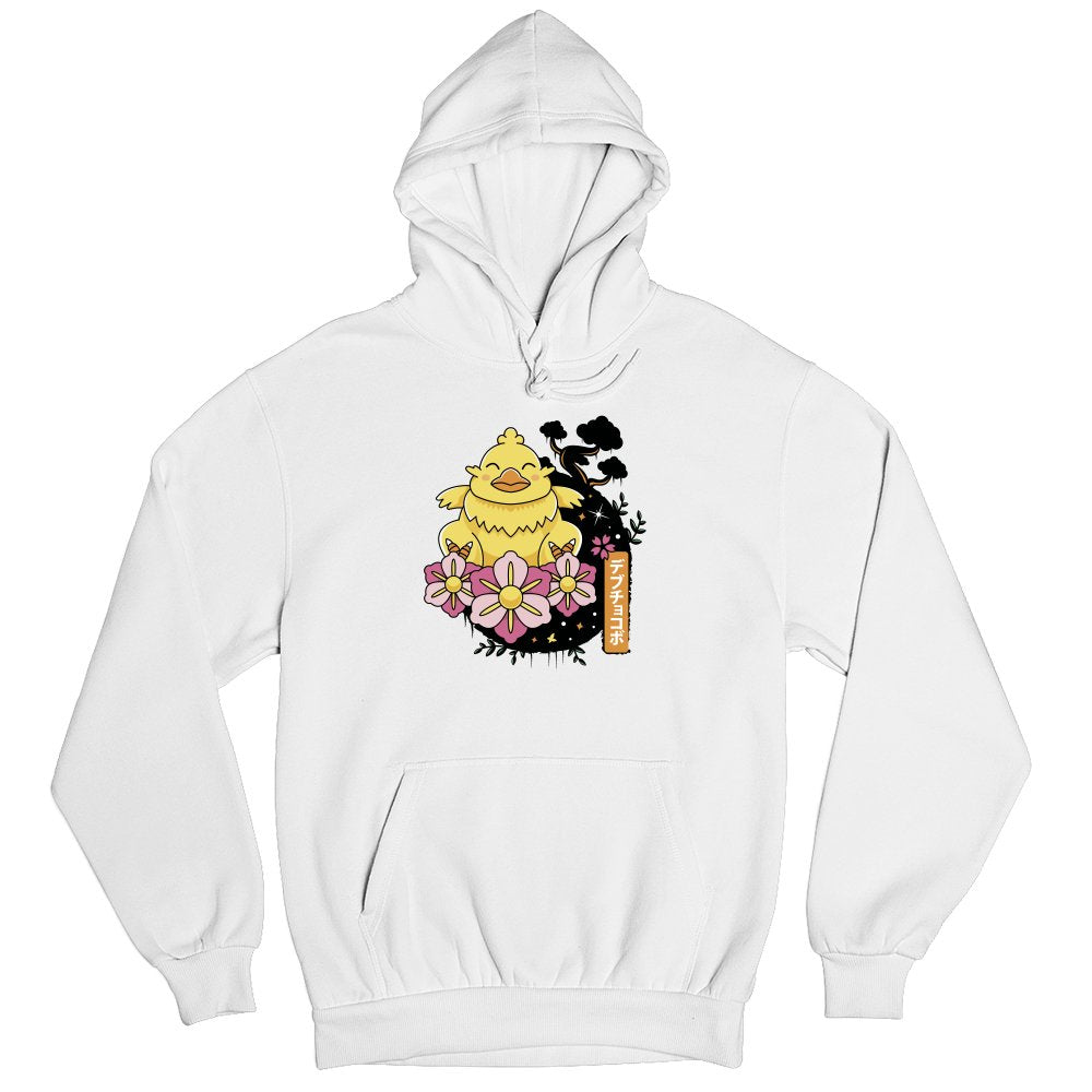Fat Chocobo Japanese Landscape