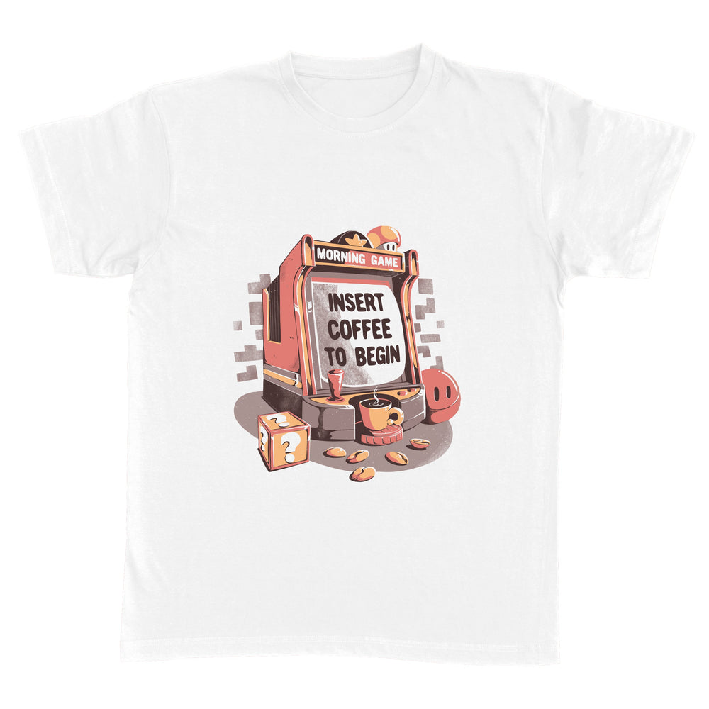 Insert Coffee To Begin Cute Coffee Gamer Gift