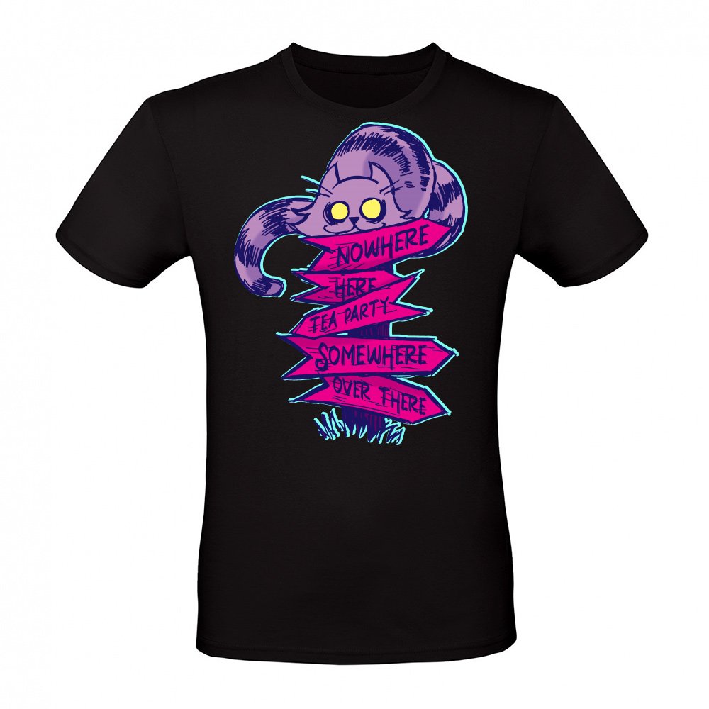 Cheshire Cat Alice in Wonderland Maze Gothic Symbol