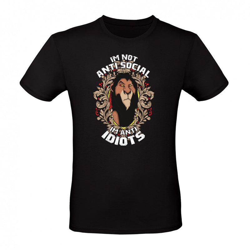 anti idiots2 als T-Shirt