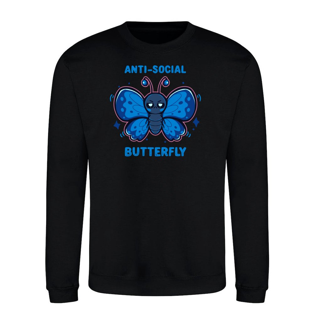 Anti-social butterfly