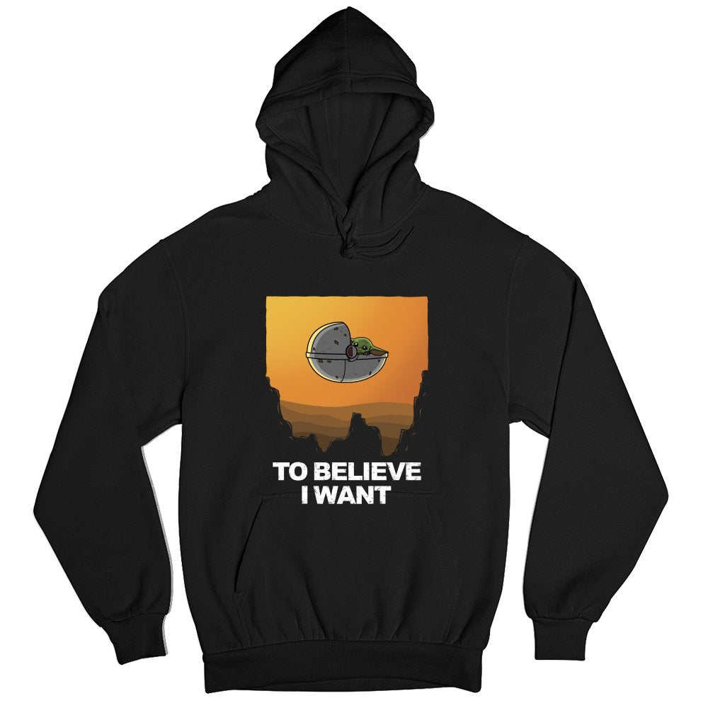 I want to believe