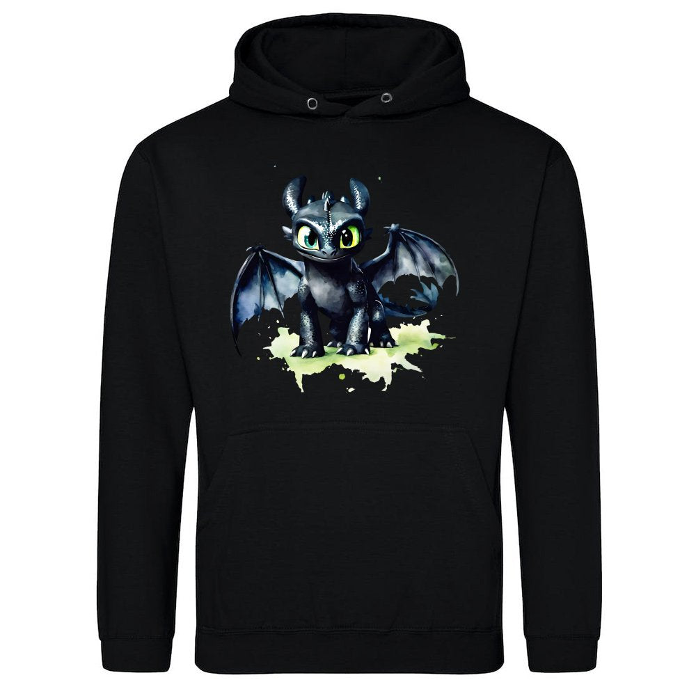 Niedlicher kleiner Drache, Aquarell