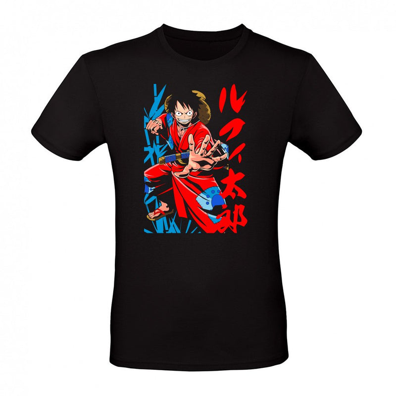 Monkey D. Luffy Wano Arc Gear Fourth One Piece Art als T-Shirt