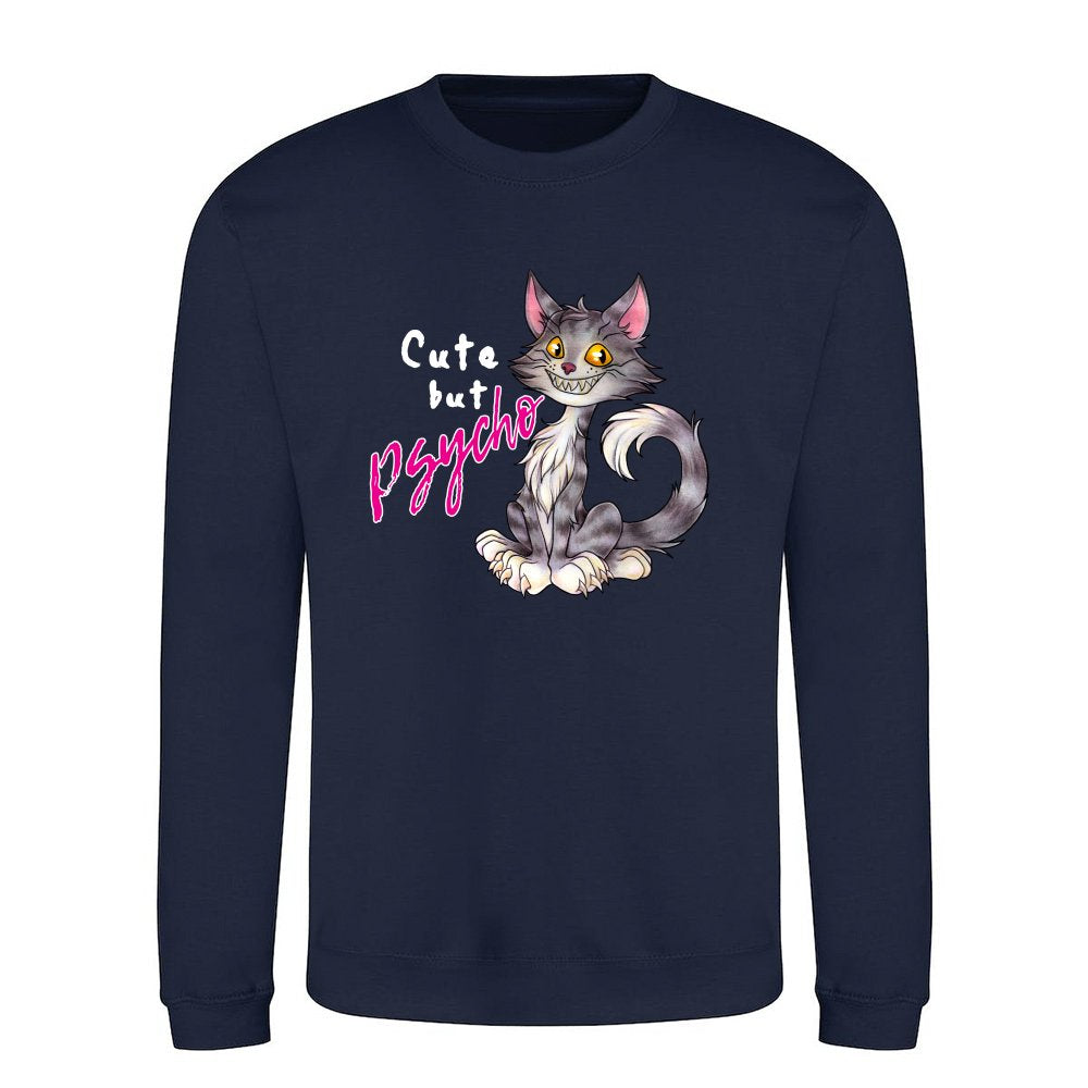 Crazy Cat - Cute but Psycho - great gift idea