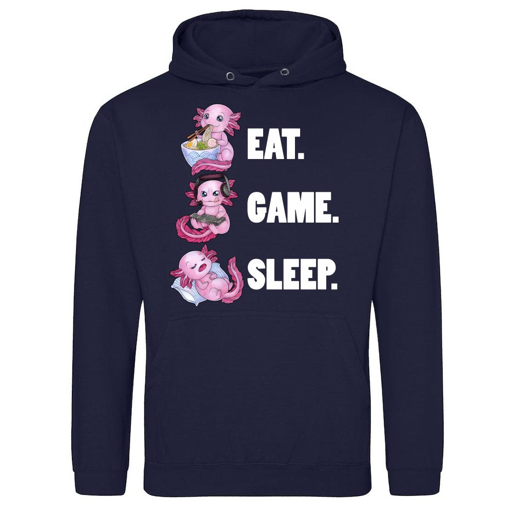 Eat Game Sleep - Cute Axolotl great gift idea