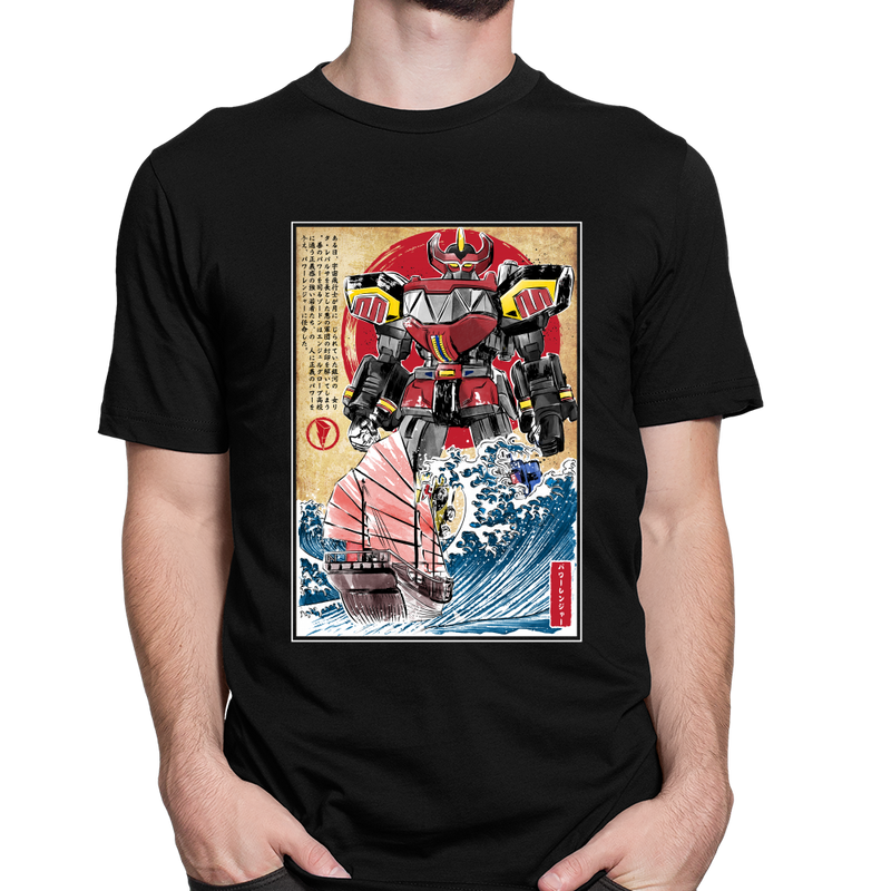 Megazord in Japan als T-Shirt