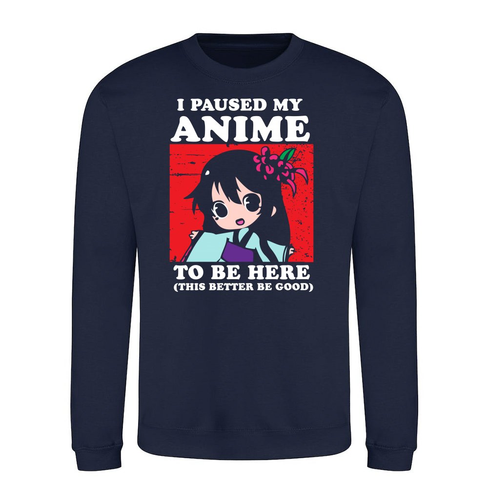 Ich habe mein Anime pausiert