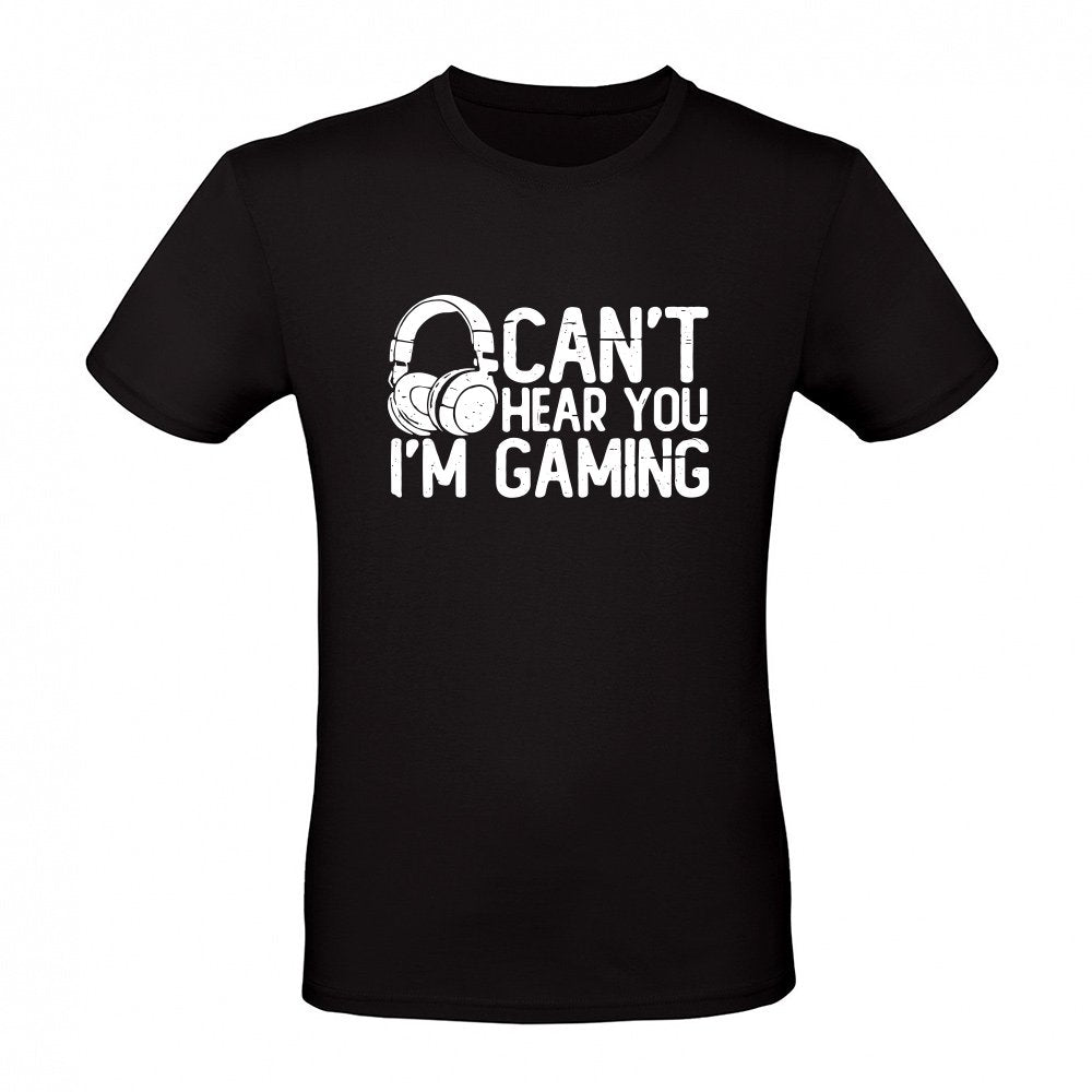 Can't Hear You I'm Gaming Headset Funny Gamer Art