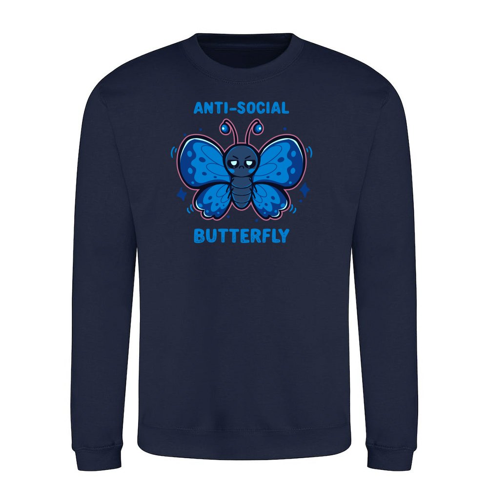 Anti-social butterfly