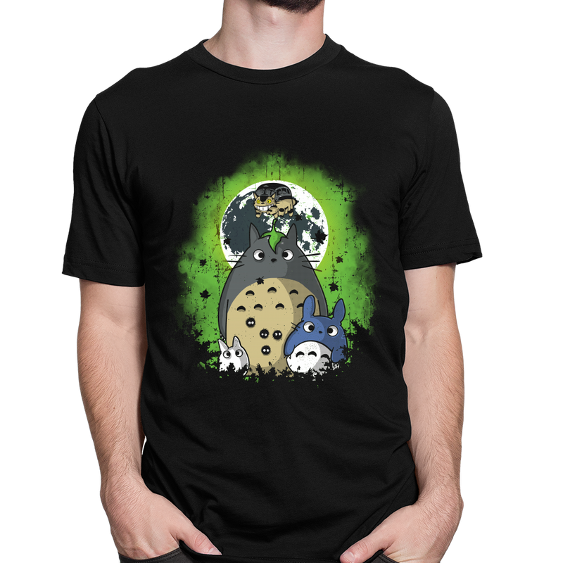 Watercolor Neighboro Totoro als T-Shirt