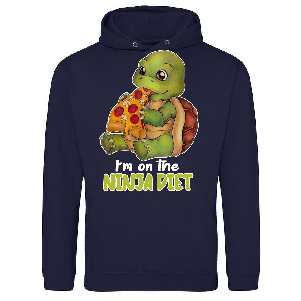 I'm on a Ninja Diet Funny Turtle Pizza Turtle