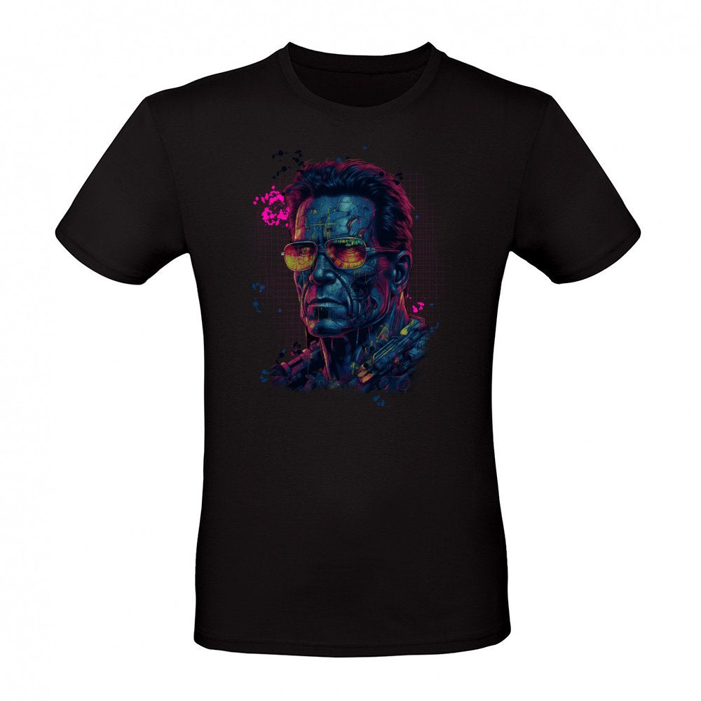 Arnold Schwarzenegger Terminator synthwave