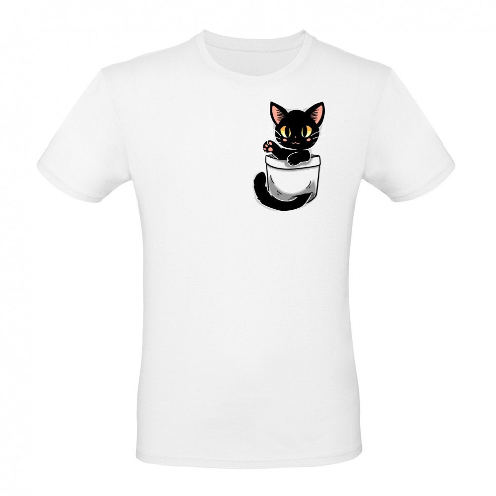 Cute Black Cat Pocket