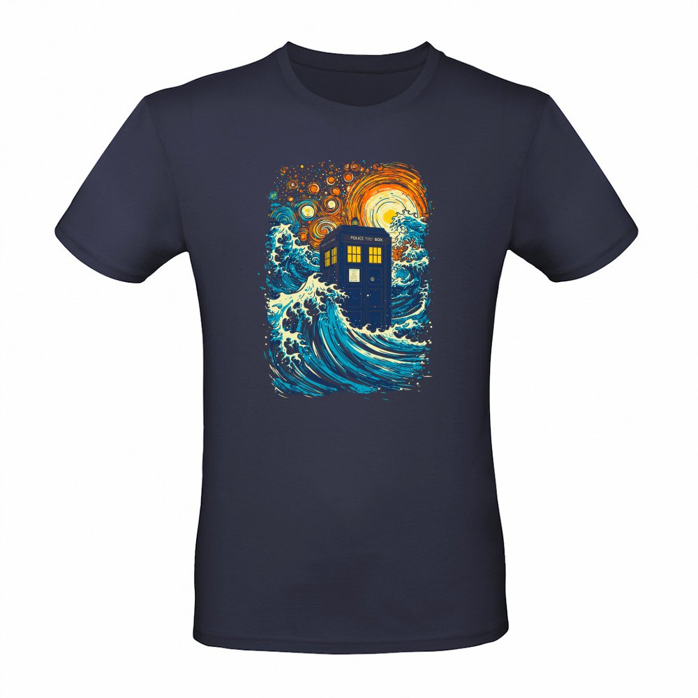 The Great Wave off Kanagawa and the TARDIS