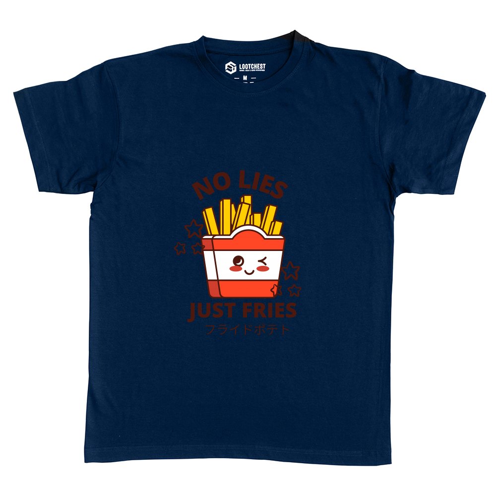 no lies just fries kawaii
