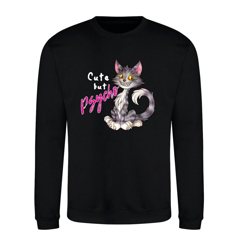 Crazy Cat - Cute but Psycho - great gift idea