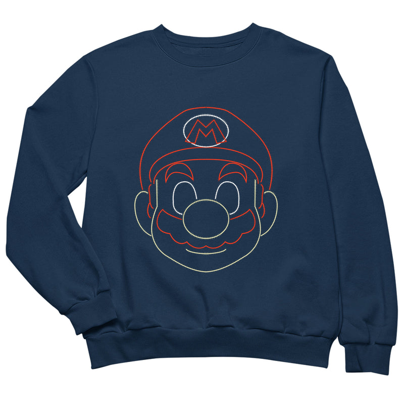 Neon Mario als T-Shirt