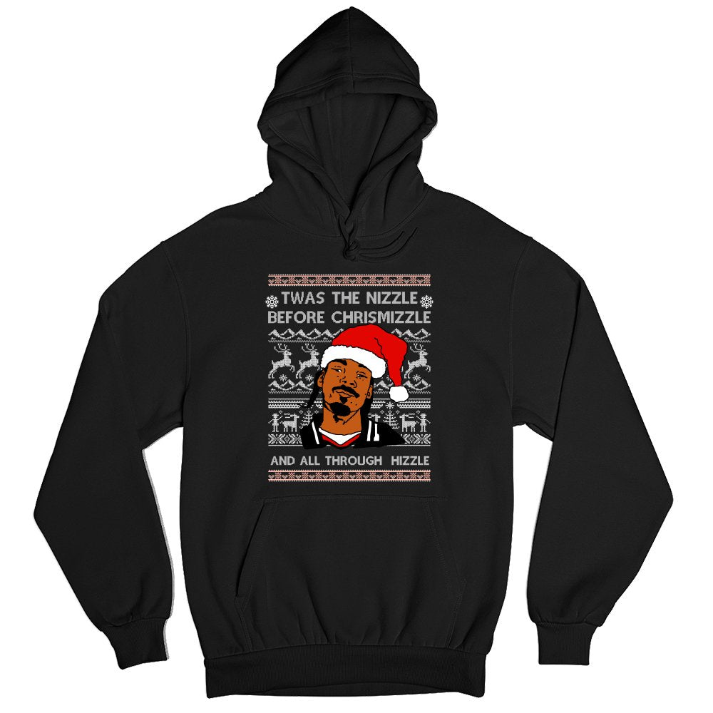 Ugly Christmas Sweater Snoop Dogg Twas The Nizzle Before Chrismizzle