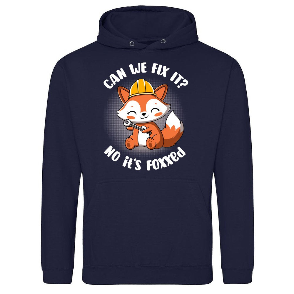 Can we fix it? No, it's foxed.