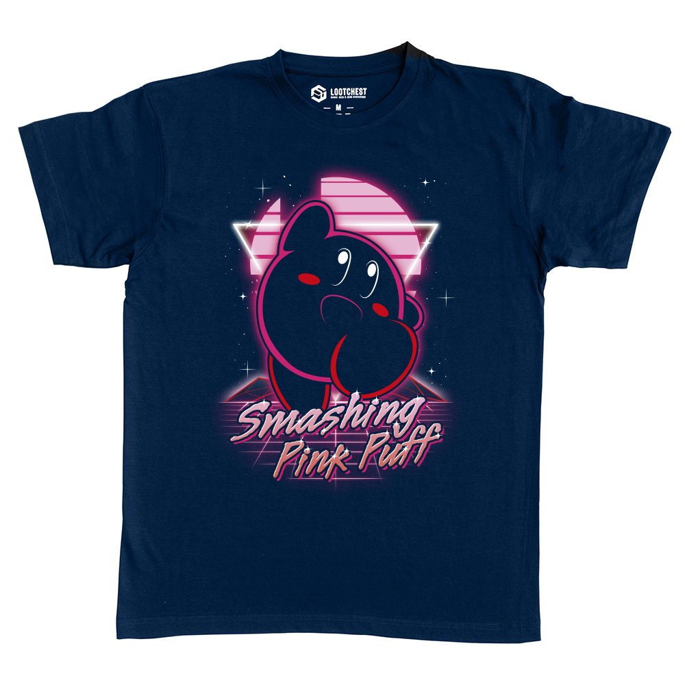 Retro Smashing Pink Puff